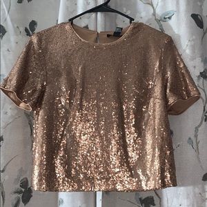 Forever 21 bronze Knit top
